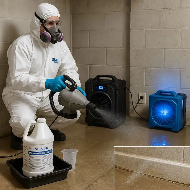Sanitization and Odor Removal process in Bardonia, NY