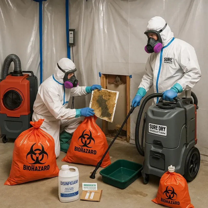 Contaminated Water Handling Protocols process in Bardonia, NY