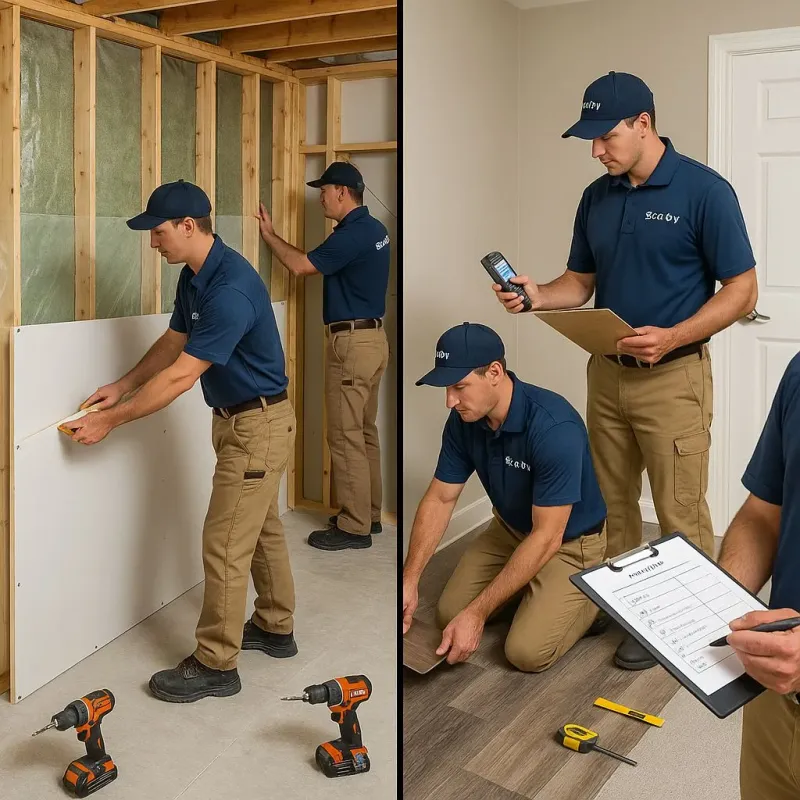 Repairs and Reconstruction process in Bardonia, NY